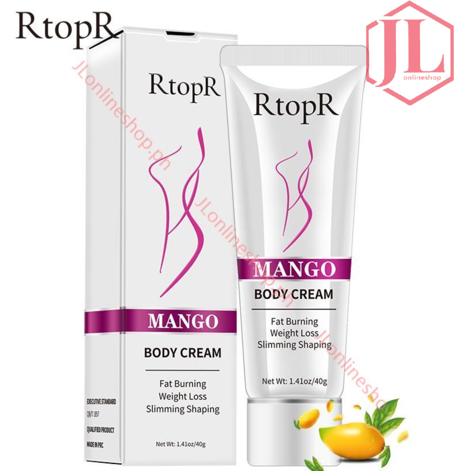 RtopR Mango fat burning Weight Lose slimming shaping Body Cream 40g Lazada PH