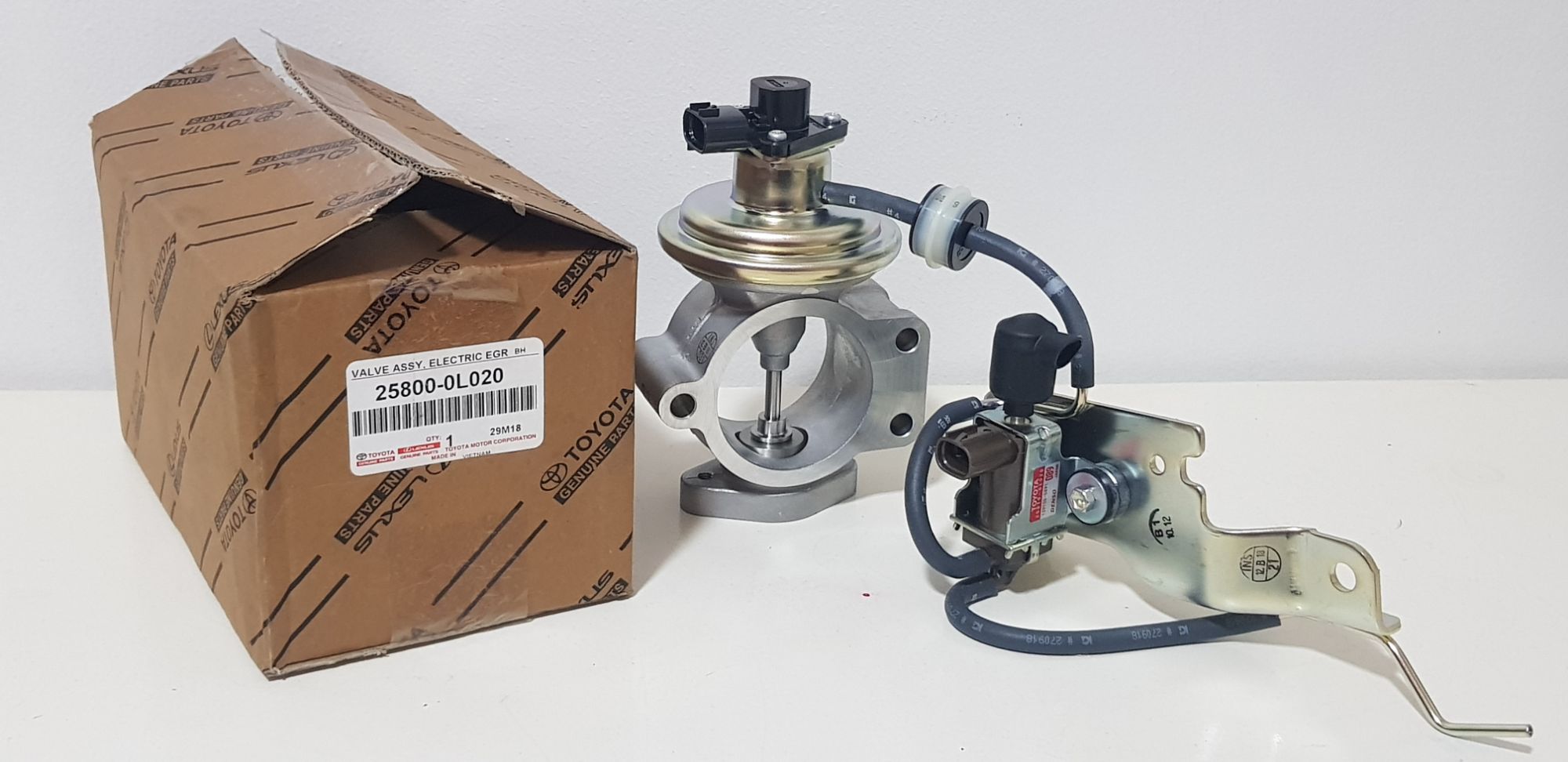 Toyota Innova, fortuner, hilux D4D diesel 2kd 20052015, electric EGR