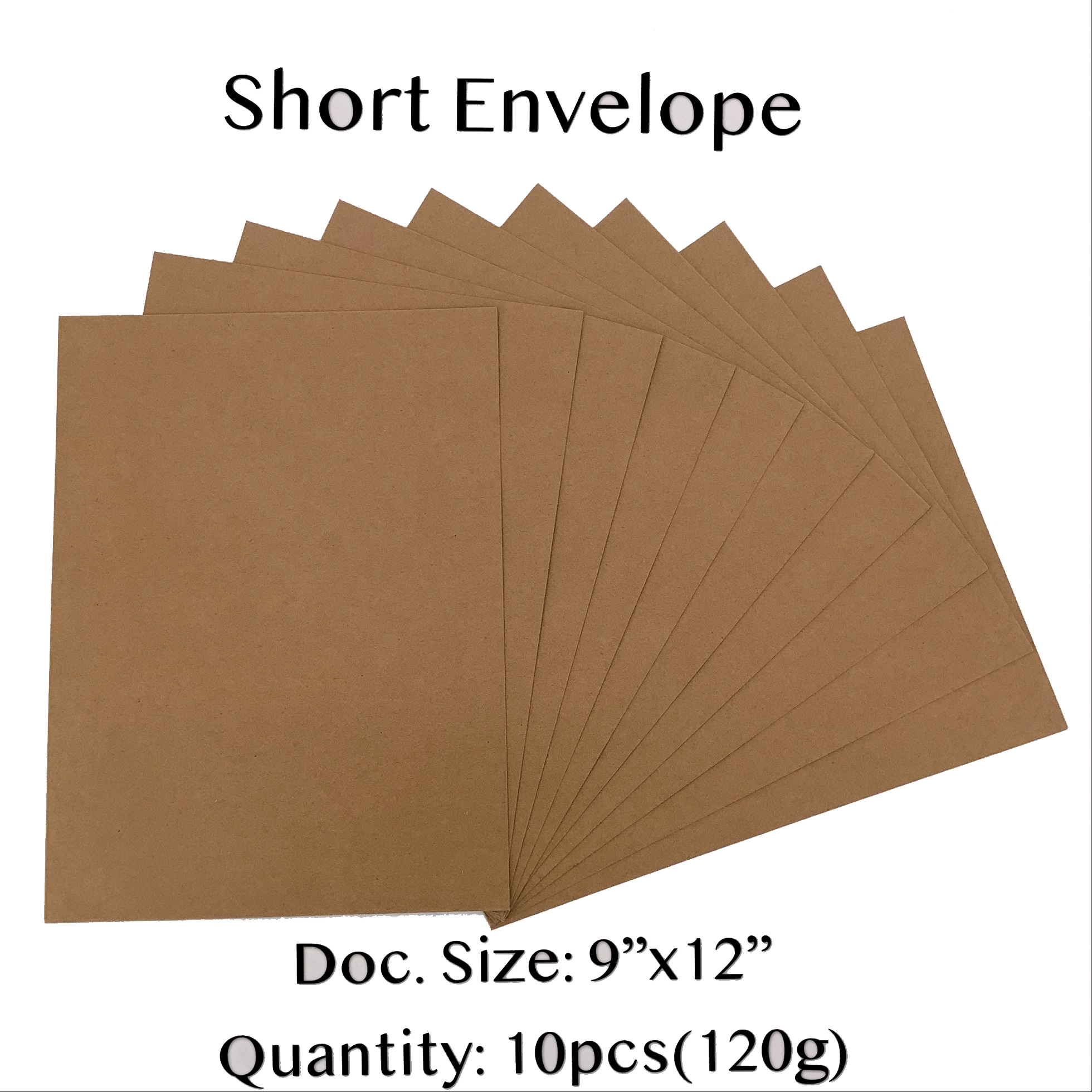 10Pcs/Pack Brown Envelope Long And Short Lazada PH