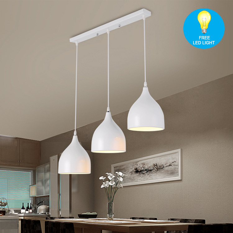 Head Modern Pendant Light Nordic Lamps 