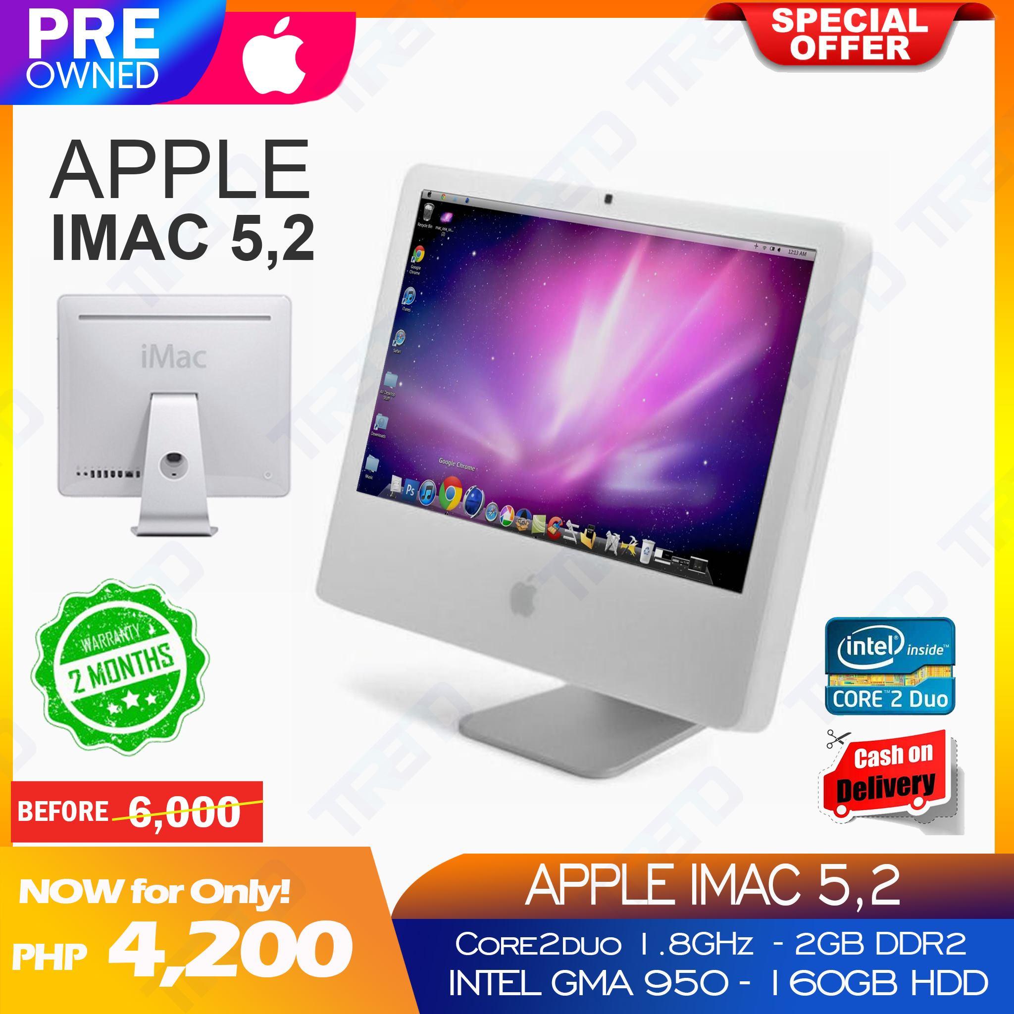 Imac 5 2 Core2duo 1 8ghz All In One Pc Lazada Ph