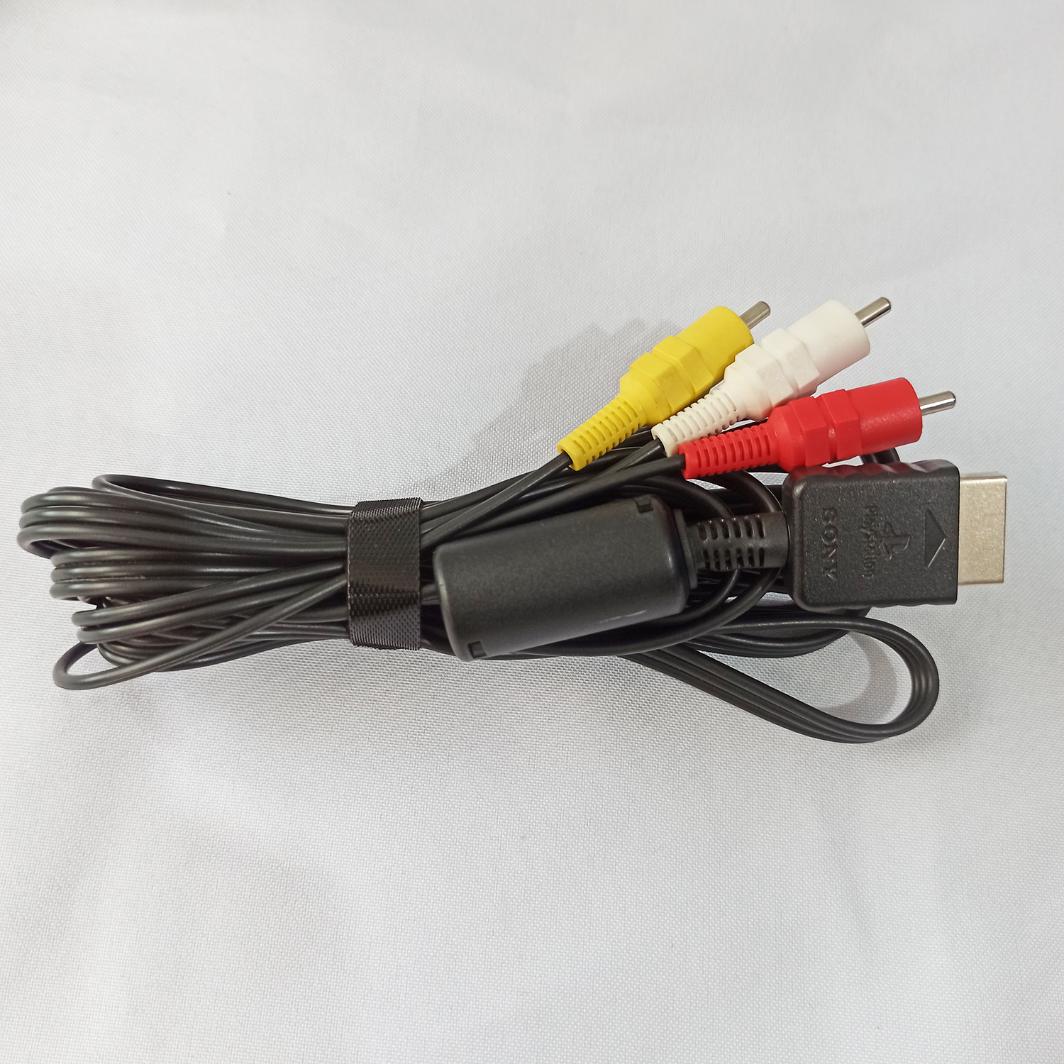 Original PS2 AV Cable RCA Cord (8 Feet Long, Thick Wires, Also Works on