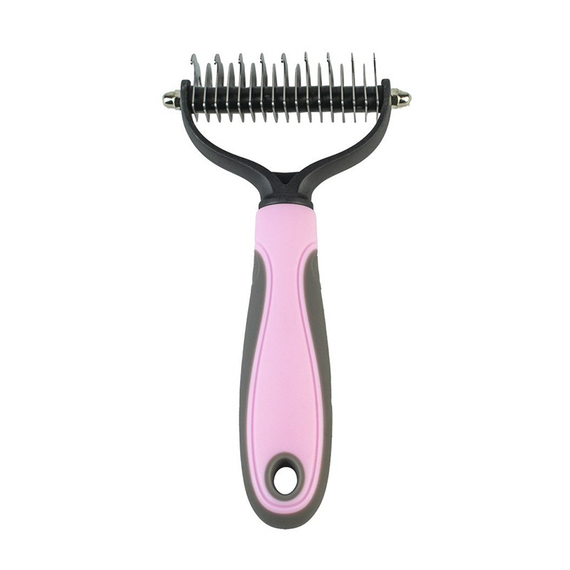 Pet hair comb brush effective hair knot brush dog/cat fur untangled