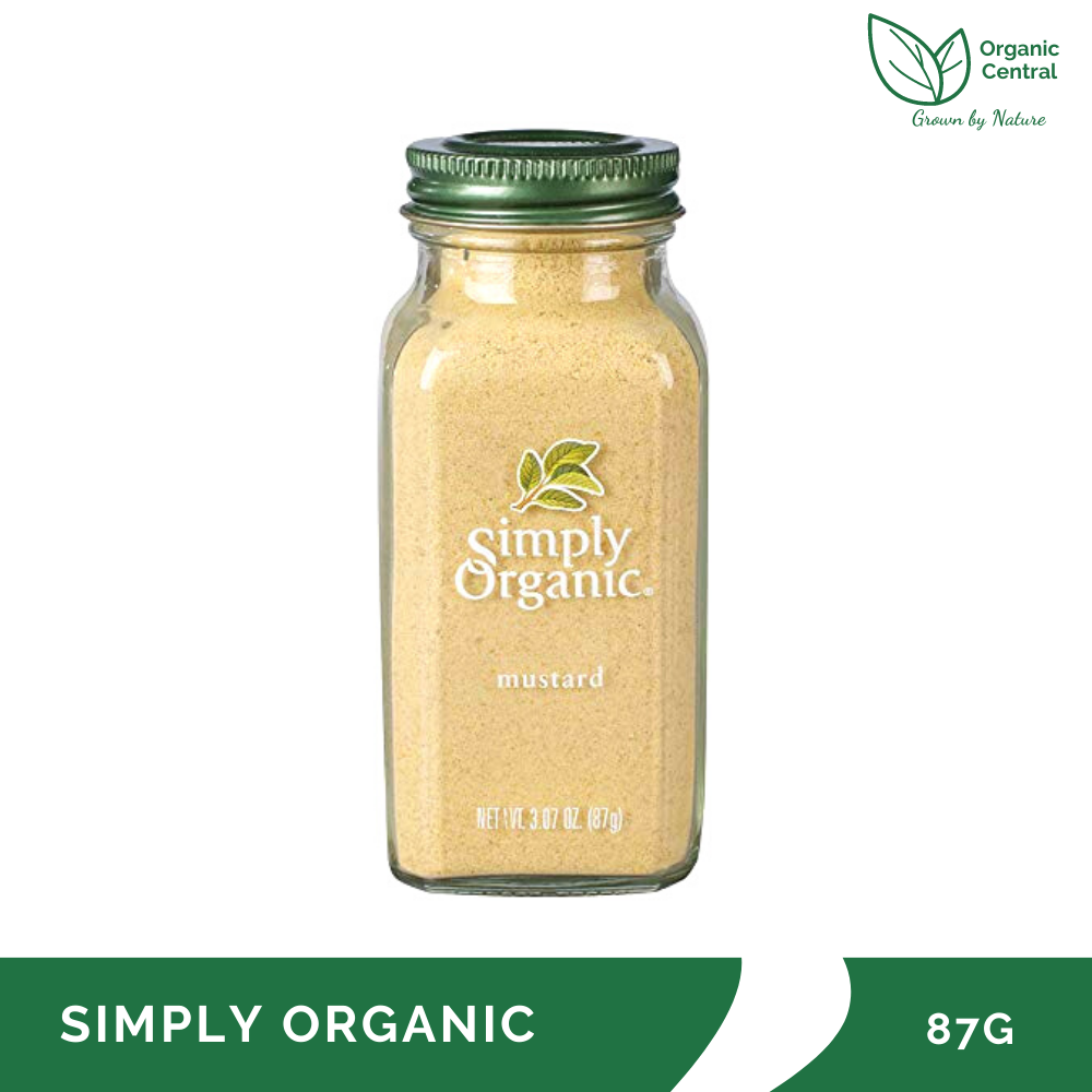 Simply Organic Mustard Seed Ground 87g Lazada PH