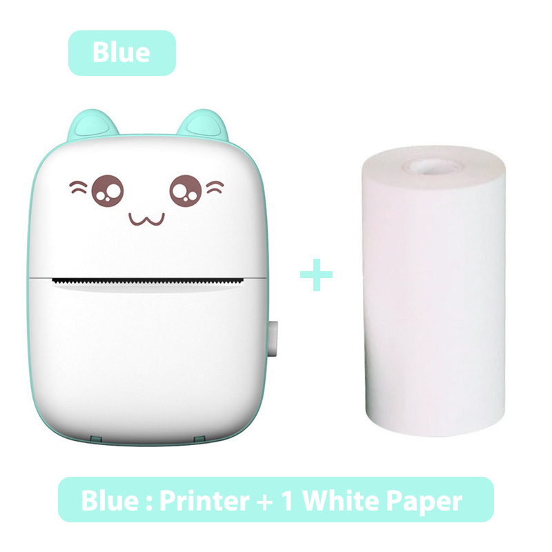 Mini Printer Smart Portable Bluetooth Thermal Printer Photo Printer ...