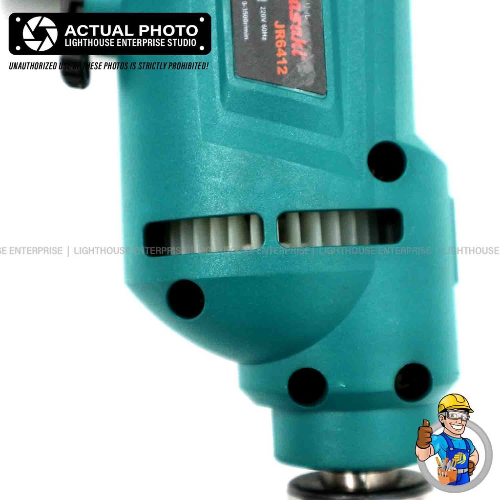 JR KAWASAKI Japan 500W Electric Drill (JR6412) electric drill electric