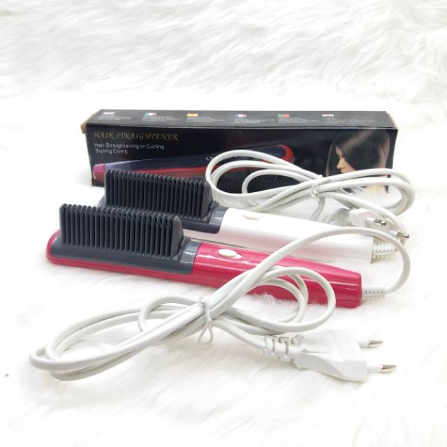 queen's glass fast hair straightener