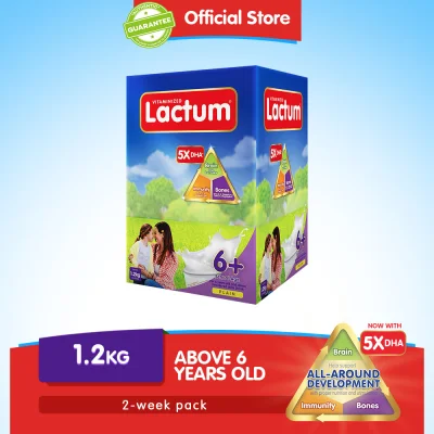 Lactum 6+ Plain 1.2kg Powdered Milk Drink for Children 6 Years Old and Above