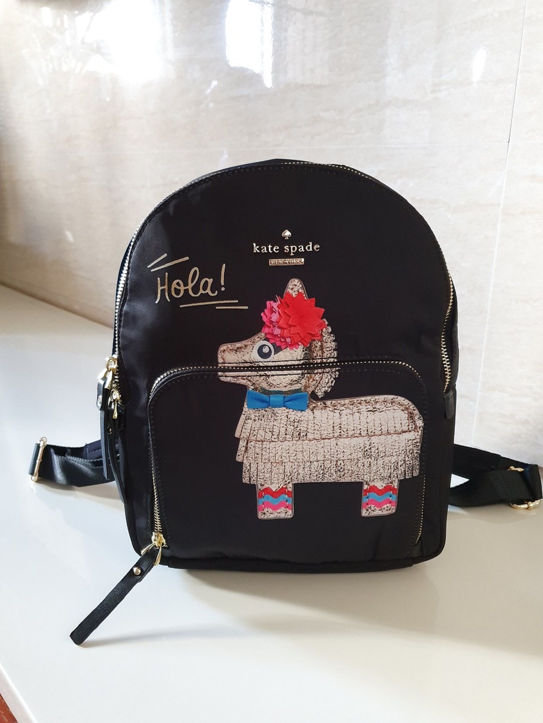 Kate spade kitty on sale backpack