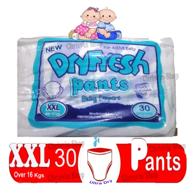 Dryfresh Baby Pants Diaper - XXL