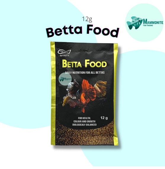 Infinity Betta Food Daily Nutrition for All Bettas Grooming Color