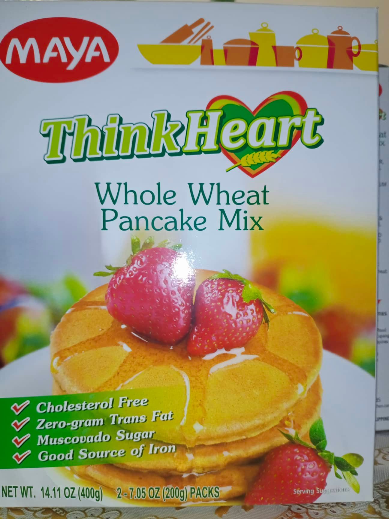 MAYA Whole Wheat Pancake Mix 400g. Lazada PH