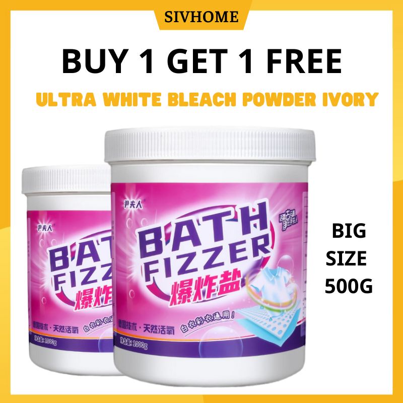 IVORY Ultra White Laundry Powder Detergent BATH FIZZER Washing Clean