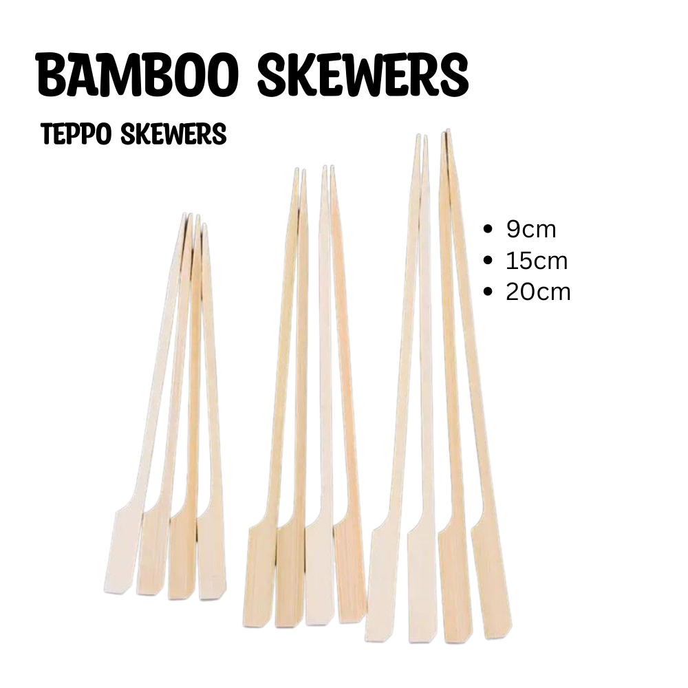 100PCS Teppo Skewers 9CM 15CM 20CM | Lazada PH