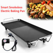 Korean BBQ Grill Pan - Smokeless Indoor Barbecue Machine
