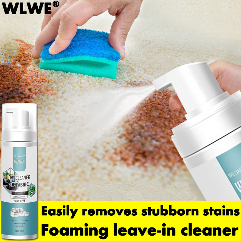 WLWC fabric sofa cleaner Noncorrosive Nontoxic No water cleaning required Dissolves all kinds