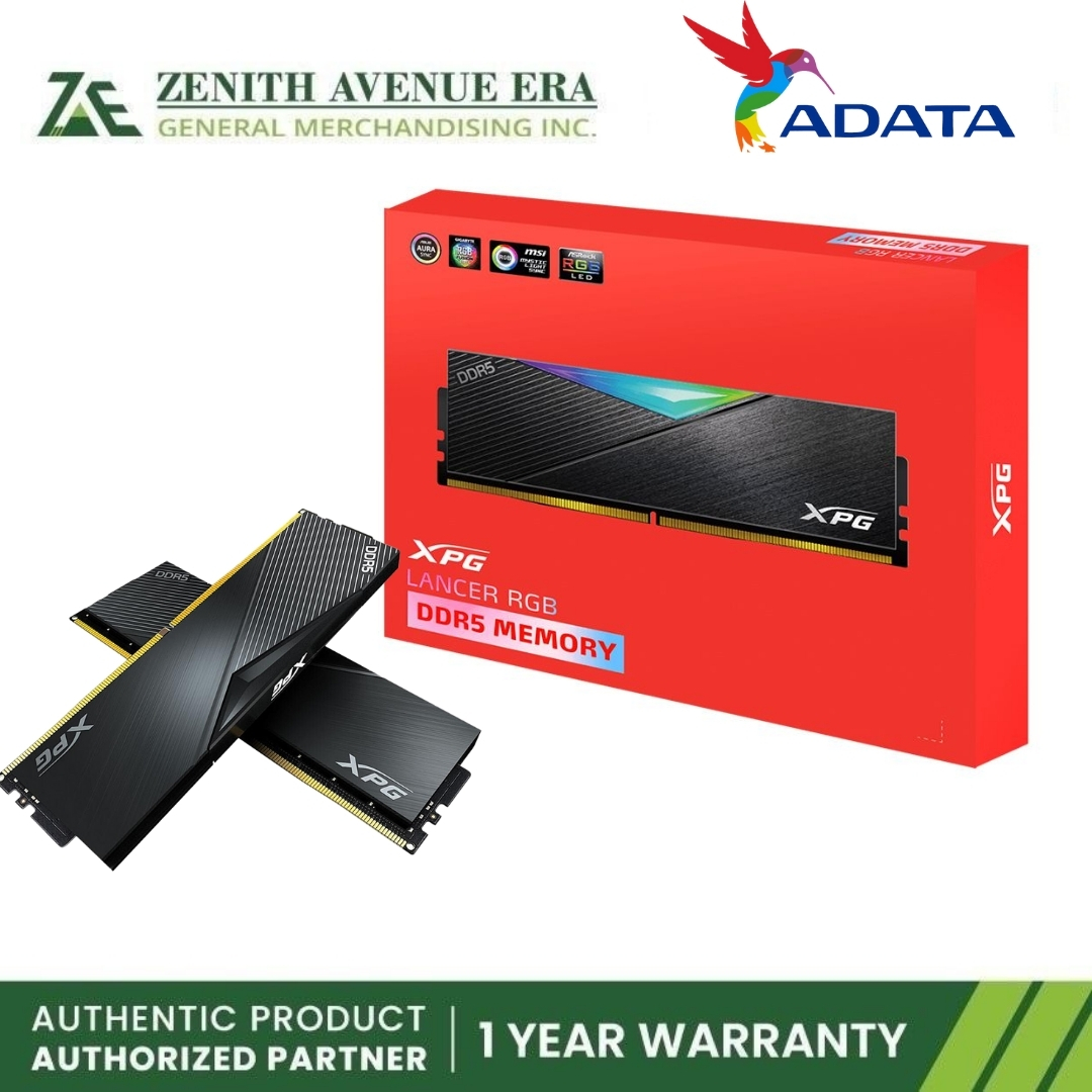 メモリー ADATA AX5U5200C3816G-DCLARBK Adata AD-AX5U5200C3816G-DCLARBK-BOX XPG LANCER RGB DDR5 5200Mhz