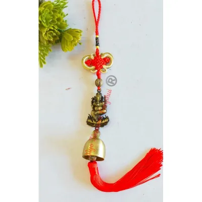Removes Obstacles Wealth Attraction Ganesh Lucky Chime for Door or Window