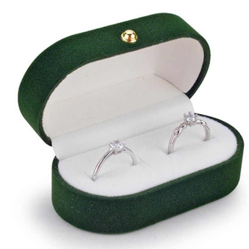 Velvet Silk Pair Ring Box Wedding Ring Box Single Ring Box Wedding Proposal  Farewell Jewelry Box | Lazada Ph