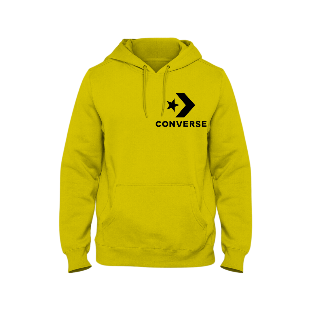 Converse hoodie store yellow