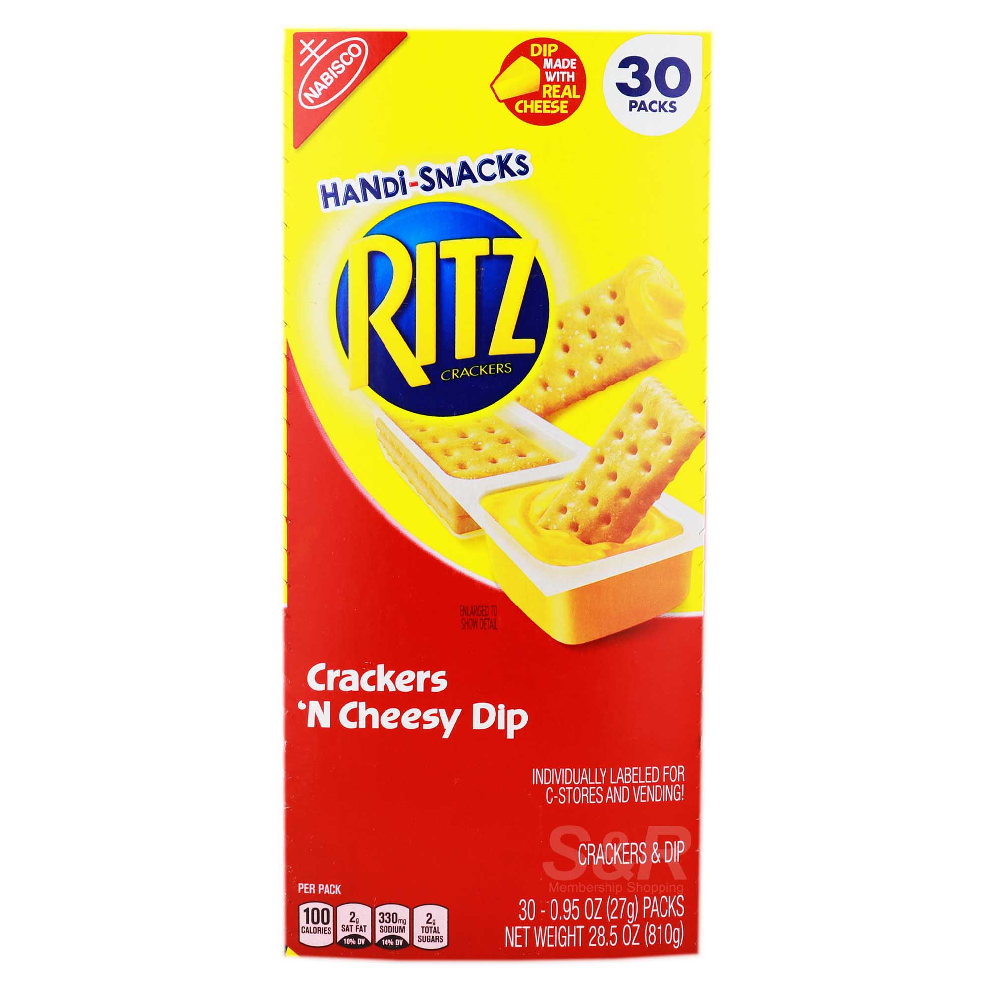 Ritz Crackers and Cheesy Dip 810g Lazada PH