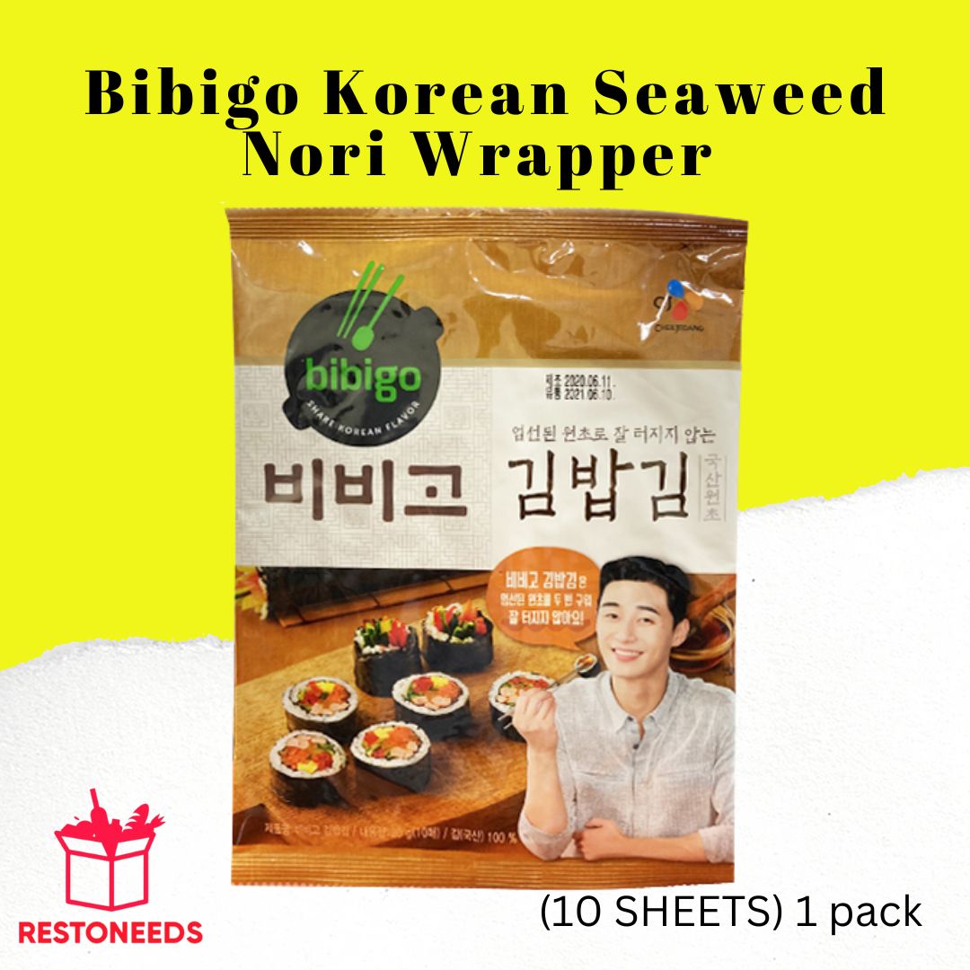 Weaweed Wrapper Bibigo Korean Seaweed Nori Wrapper (10 SHEETS) 1 pack | Lazada PH