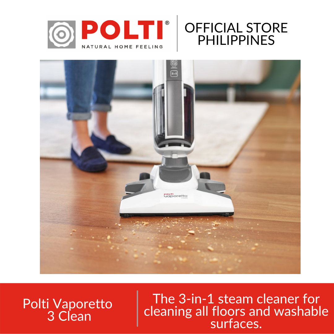 Polti Vaporetto 3 Clean ( 3in1 Vacuum, Steam mop and Steam cleaner)