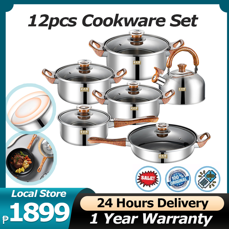 【🔗Durable🔗】Non Stick Cooking Ware Set Cookware Set non Stick Makapal