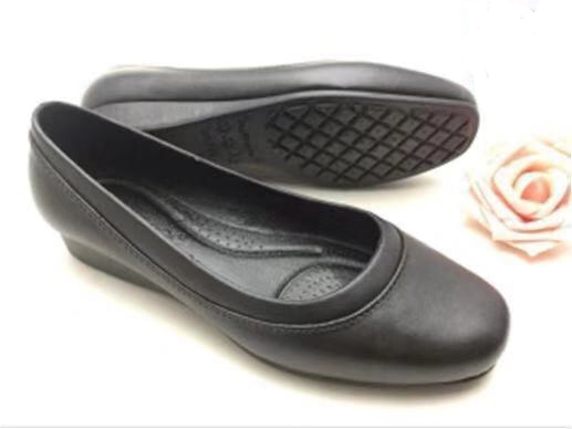 black leather shoes for girl