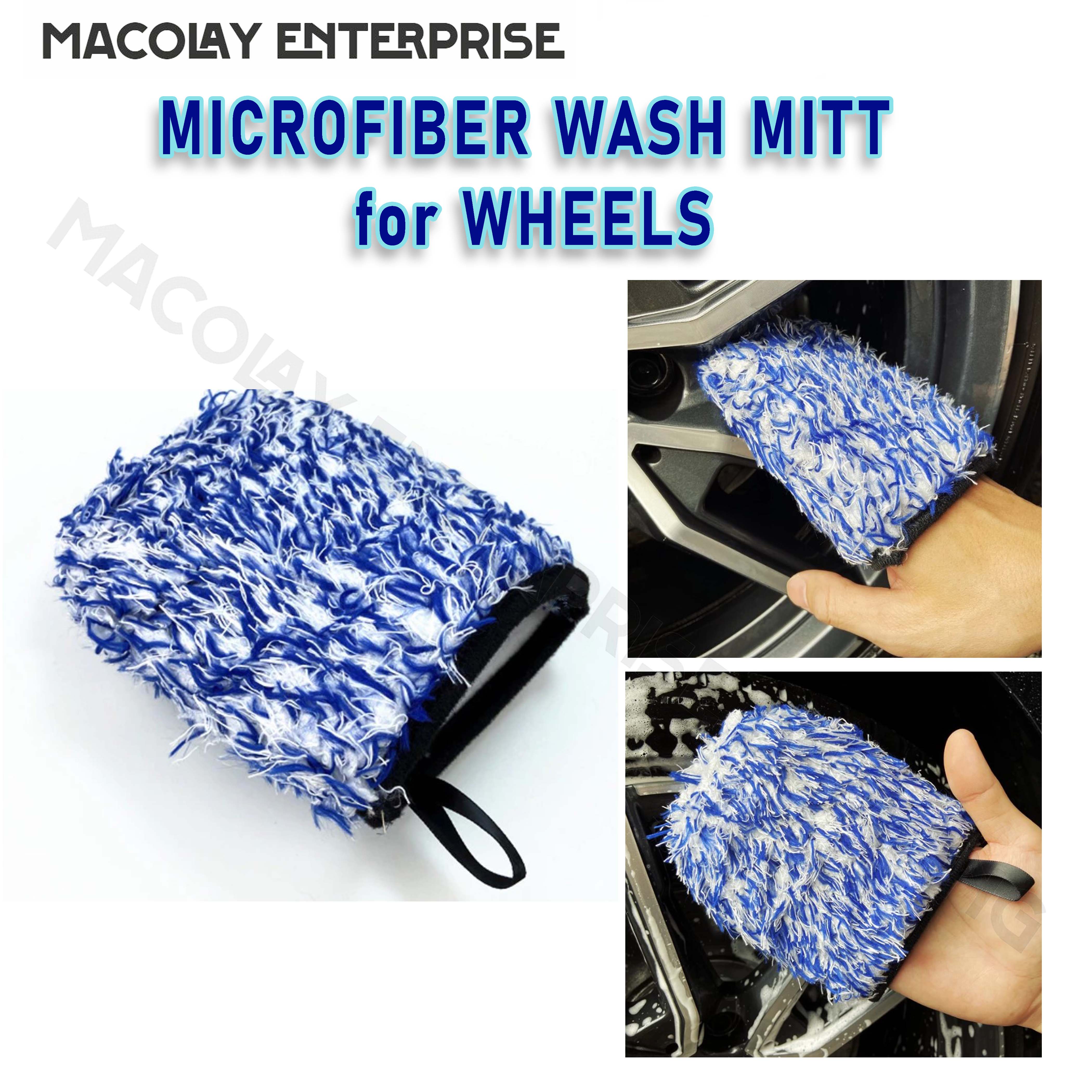 Microfiber Wheel Wash Mitt, sold per piece Macolay Enterprise | Lazada PH