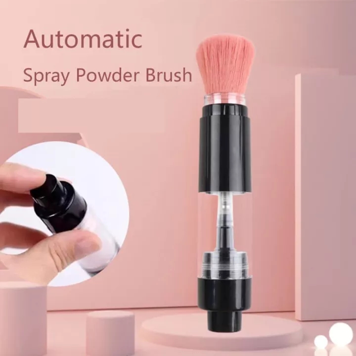 Refillable Container Kabuki Loose Powder Makeup Brush Powder Spray Tube