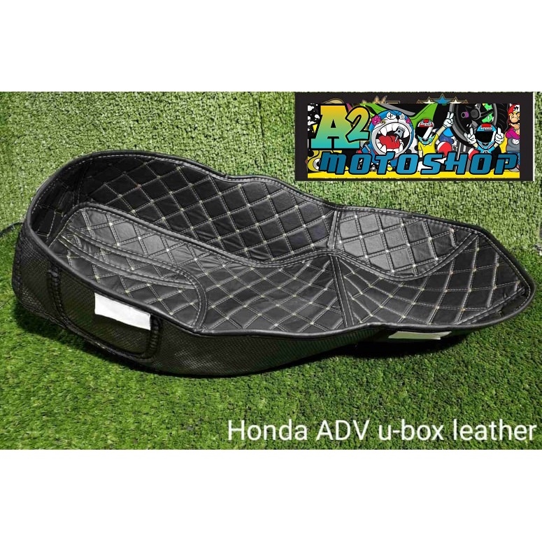 UBOX leather cover inner compartment under seat for Aerox Nmax V1 V2 ...