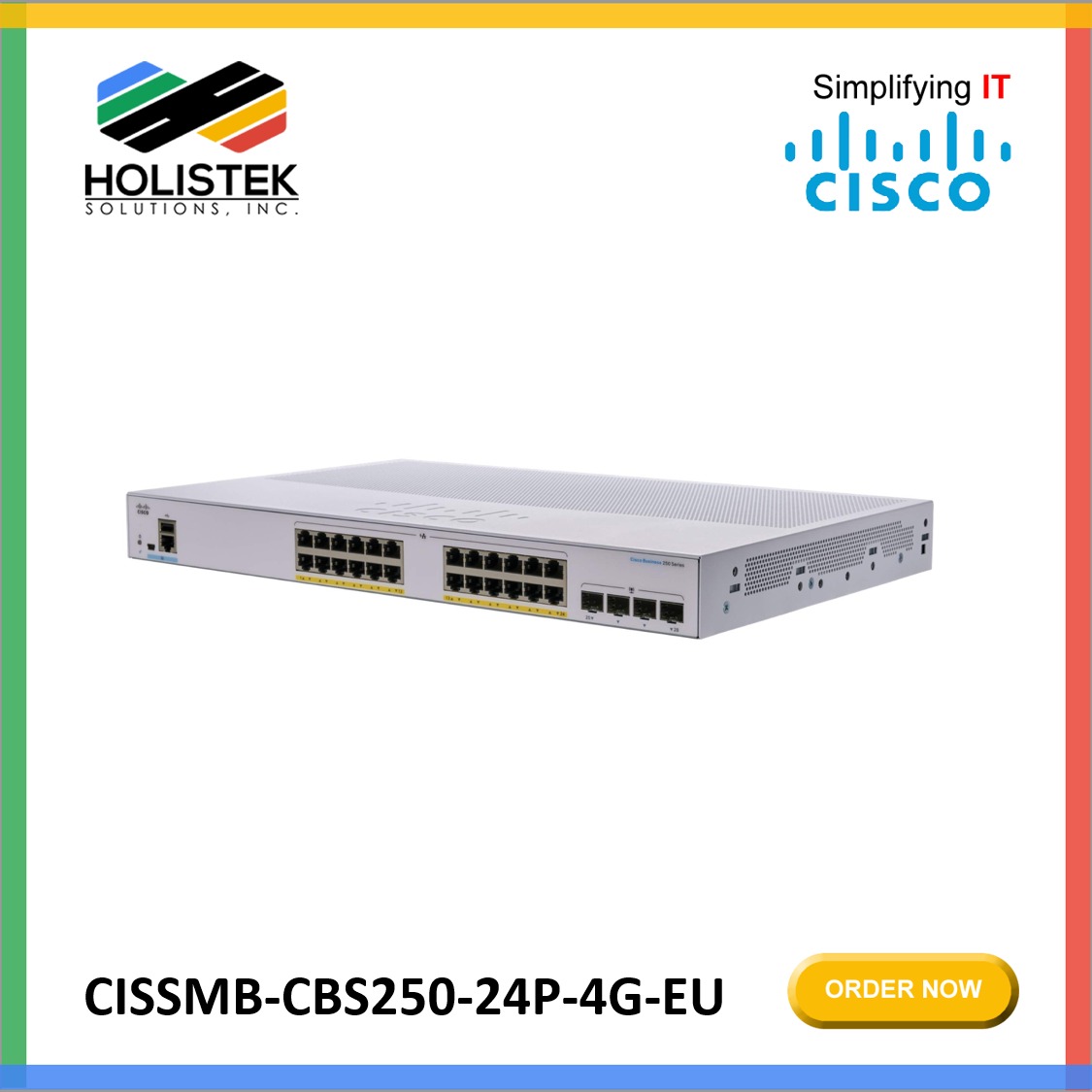 Cisco Systems(Cisco Business) CBS250-24T-4G-JP CBS250 Smart 24