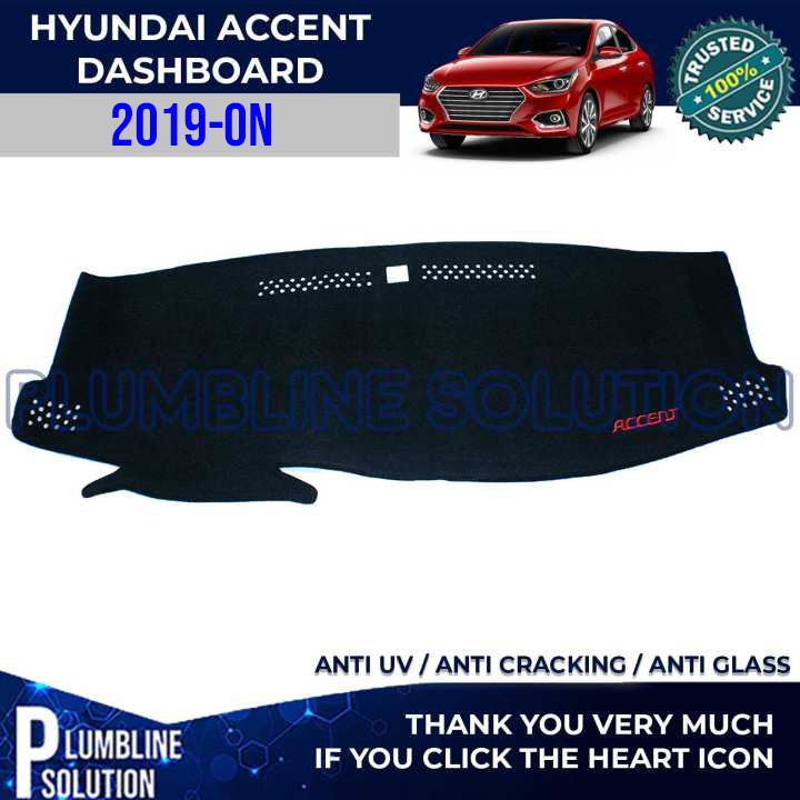Dashboard Cover for Hyundai Accent 2012 2013 2014 2015 2016 2017 2018 ...