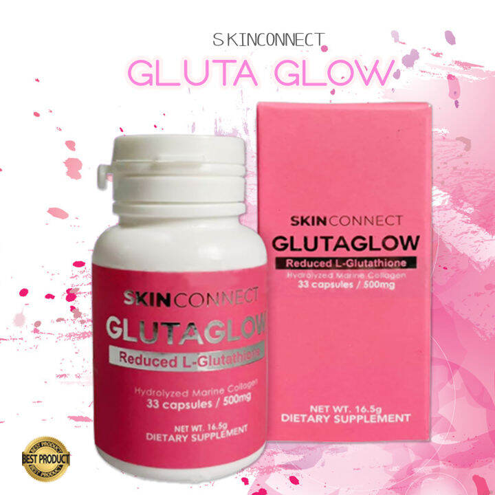Gluta Glow Skin Connect (Glutathione, Collagen, Vitamin C, Vitamin E
