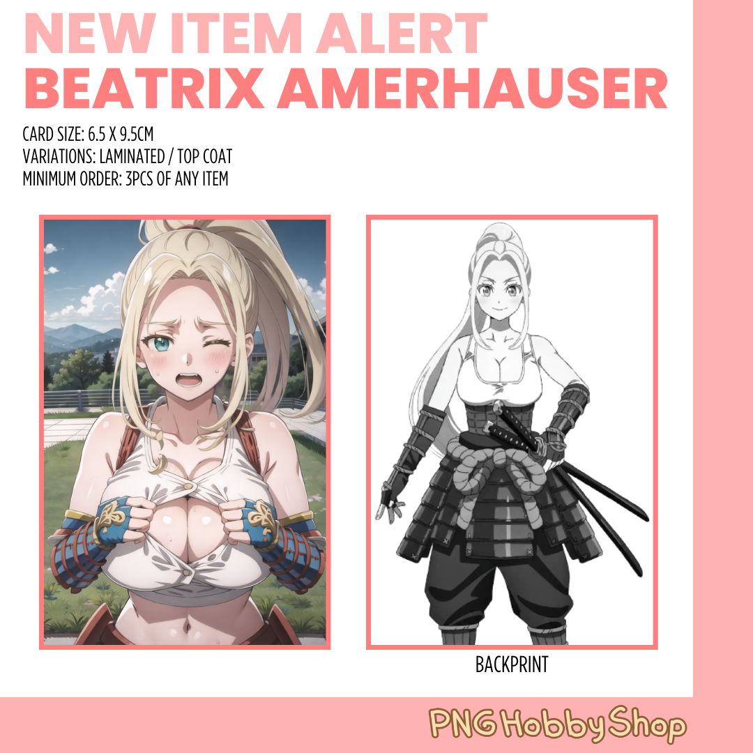 Beatrix Amerhauser Zom 100: Bucket List of the Dead Anime Photocards and  Keychains - PNG Hobby Shop | Lazada PH