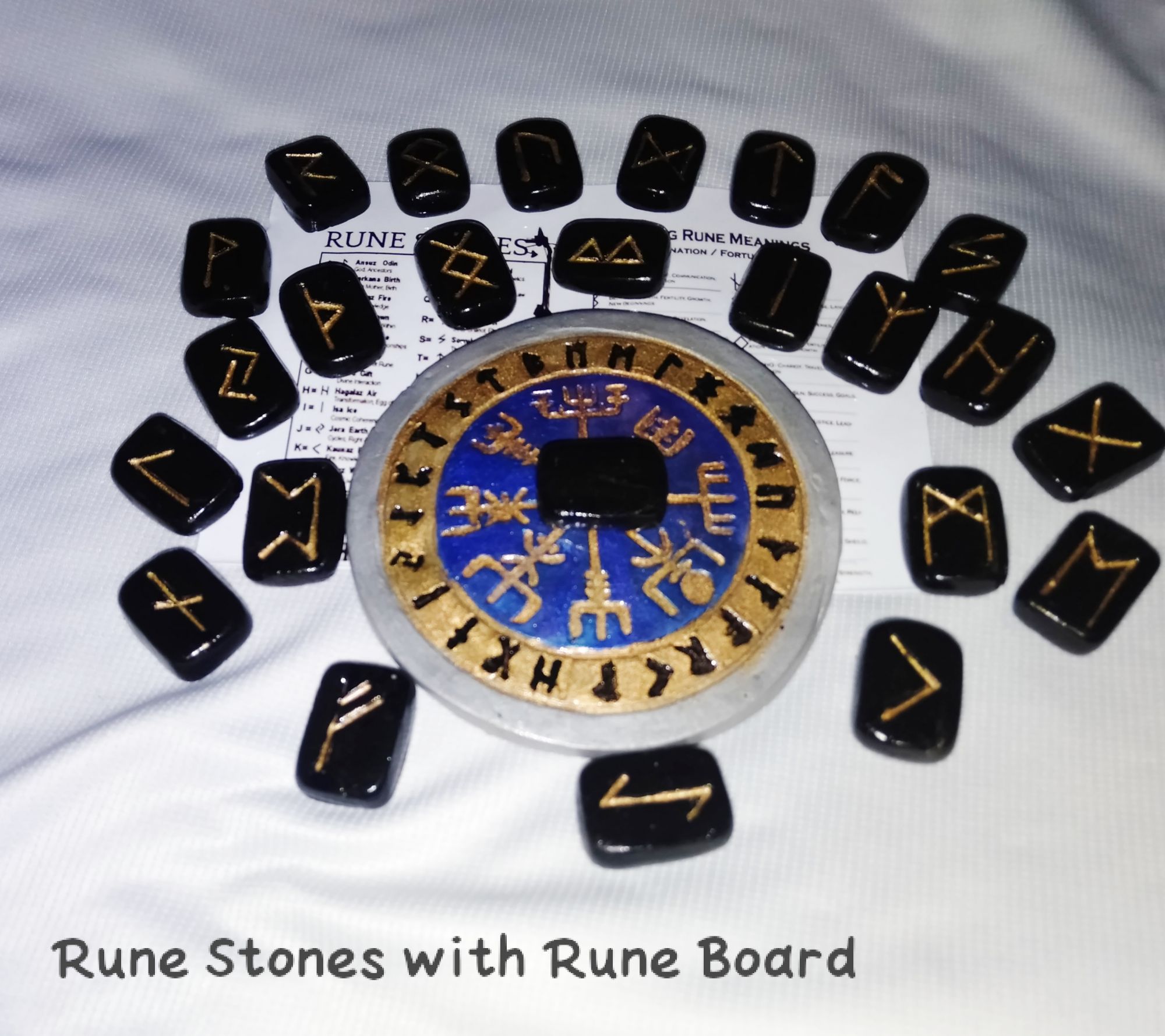 Viking Rune / Runes stones set with rune board Lazada PH