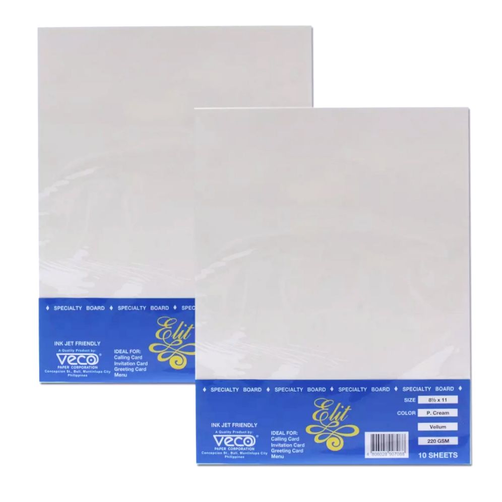 Vellum Board Paper Long 10's 220gsm Veco Lazada PH