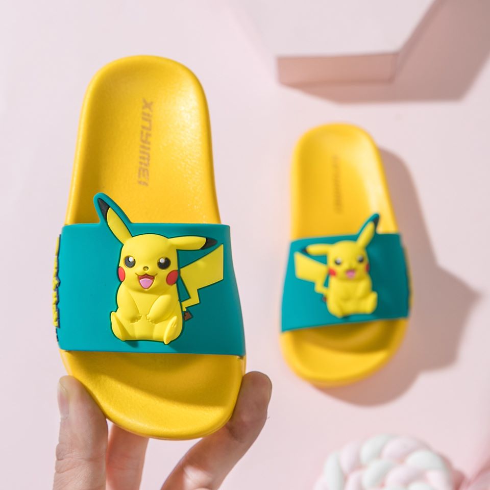 boys pikachu slippers