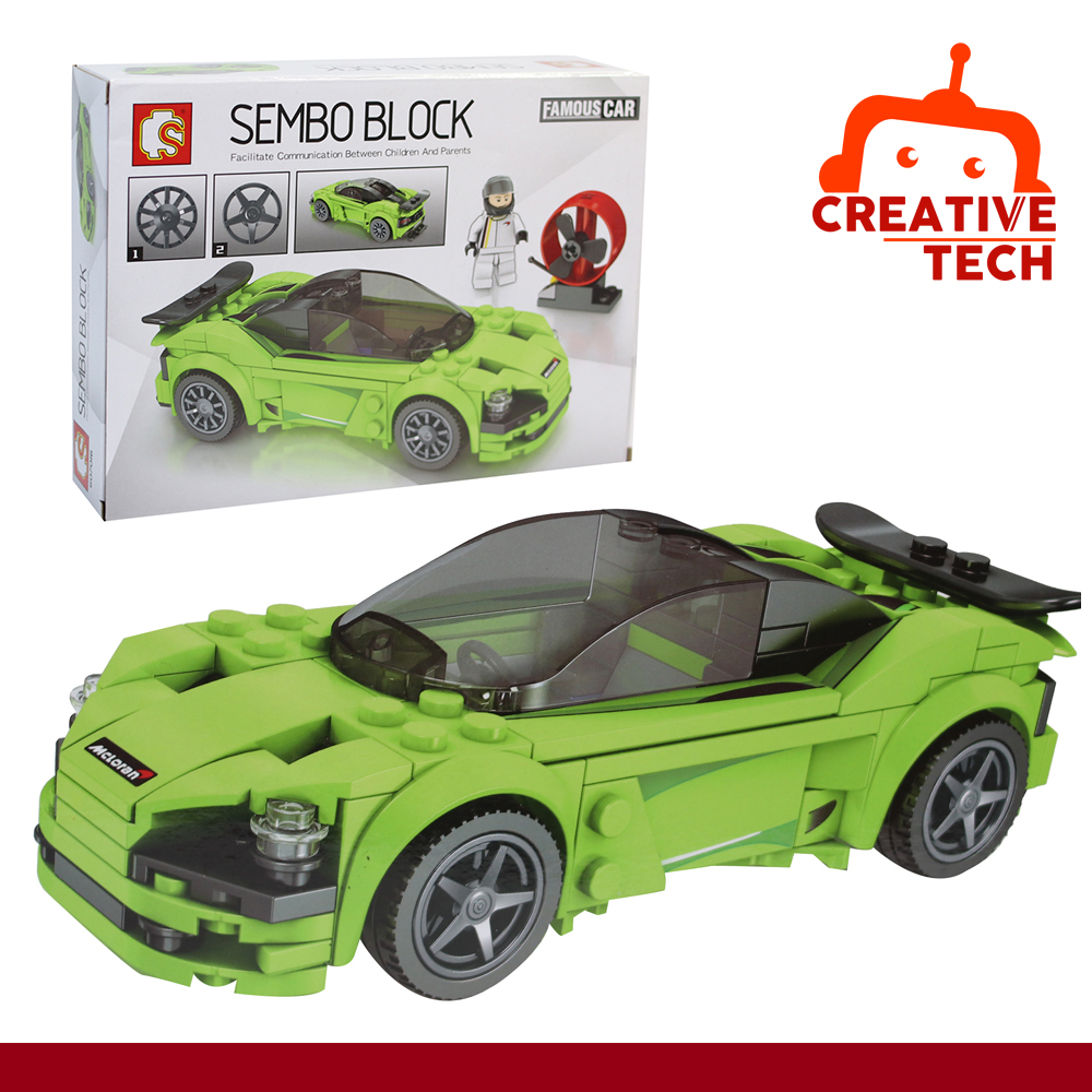 lego sembo block car