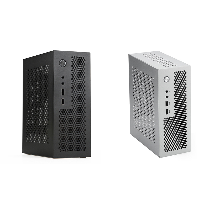 A09 htpc computer case mini itx gaming pc chassis desktop chassis usb2.0 computer case home computer case