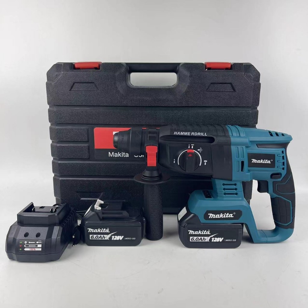 Makita 3 in 1 198V Demolition Jack Hammer Heavy Duty Cordless Impact ...