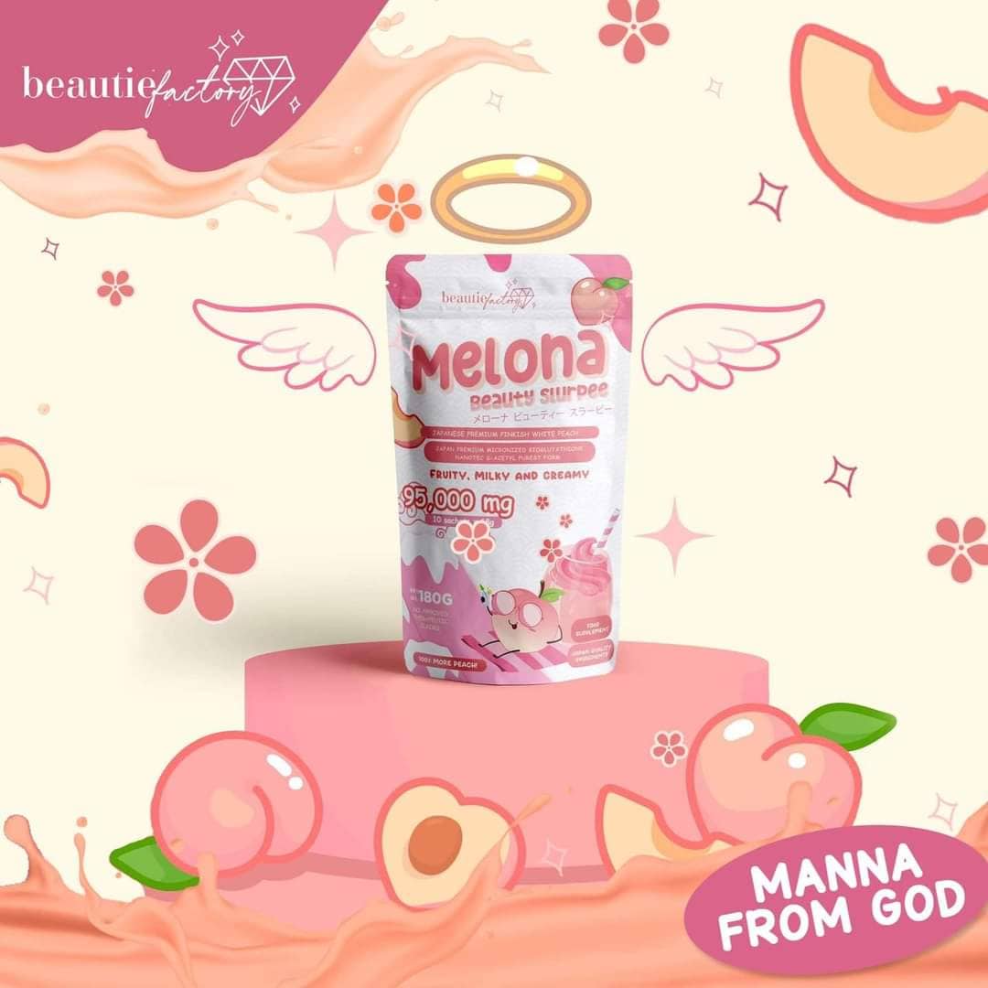 Melona Beautie Factory Beauty Slurpee Melon and White Peach Flavor