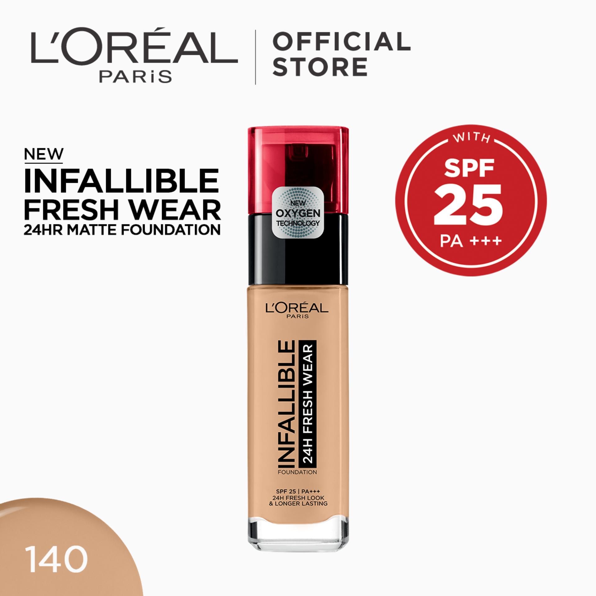 L'Oréal Paris Infallible 24HR Fresh Wear Matte Liquid Foundation (Makeup)	