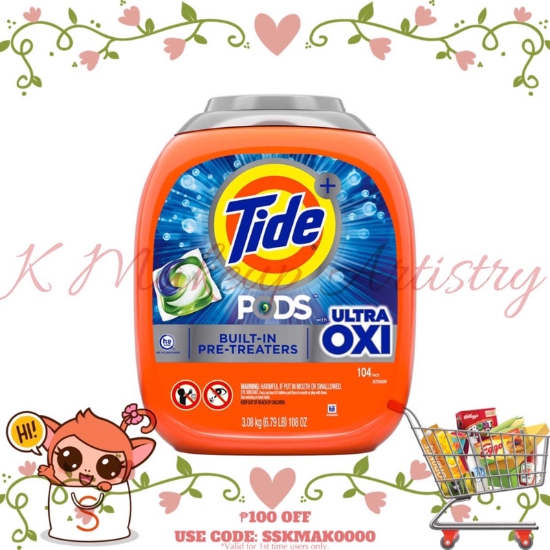 tide powder laundry pods PER PIECE Laundry Pods (Tide, Ariel, Premium