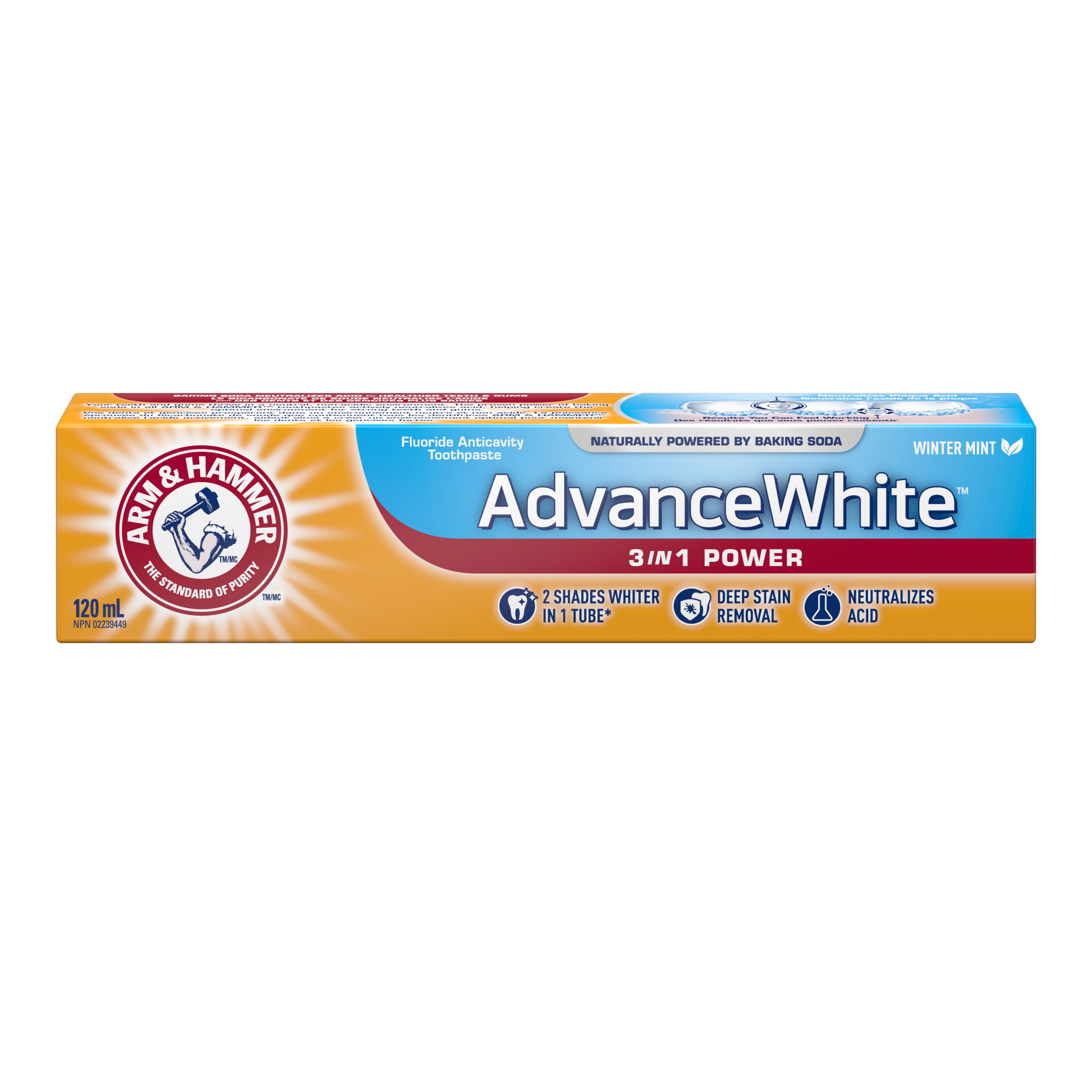 arm and hammer toothpaste whitening booster