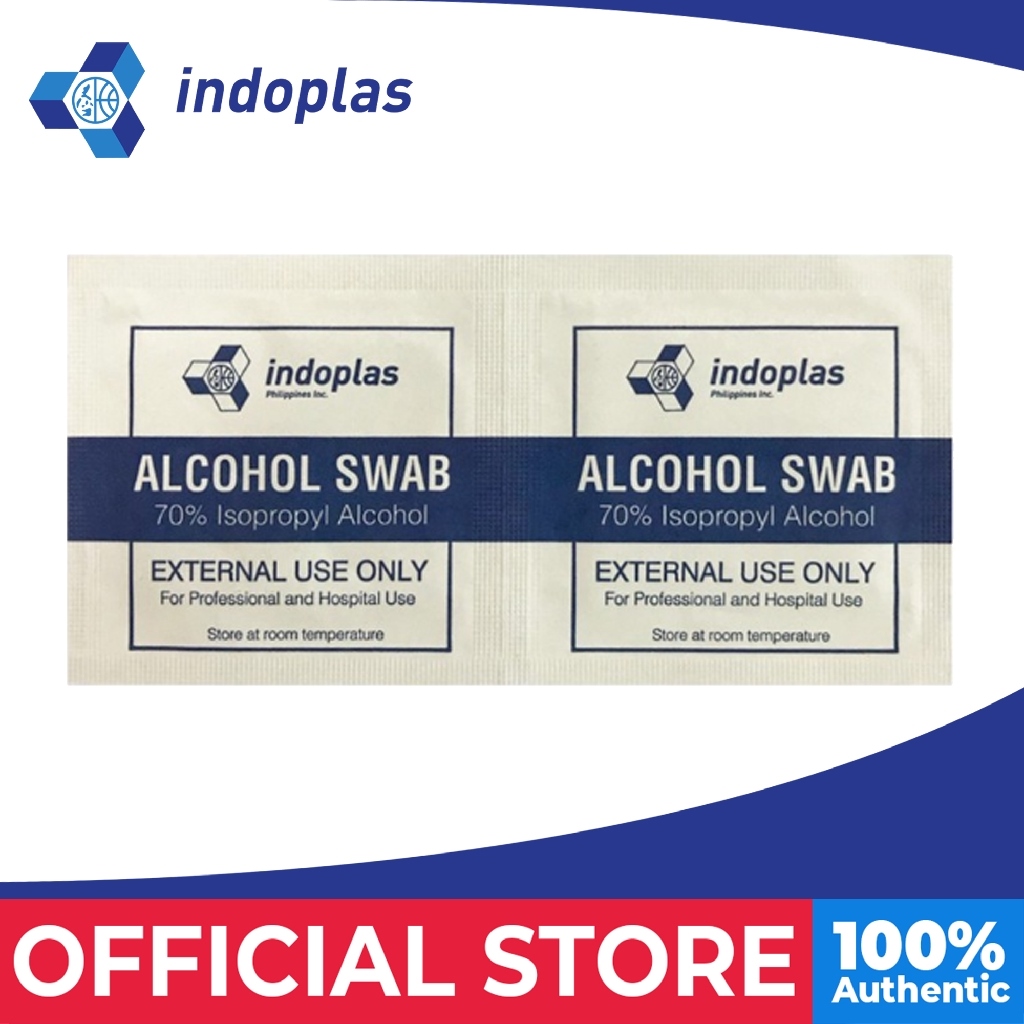 Indoplas Alcohol Swab Pads Box Of 100 1s Lazada Ph 7808