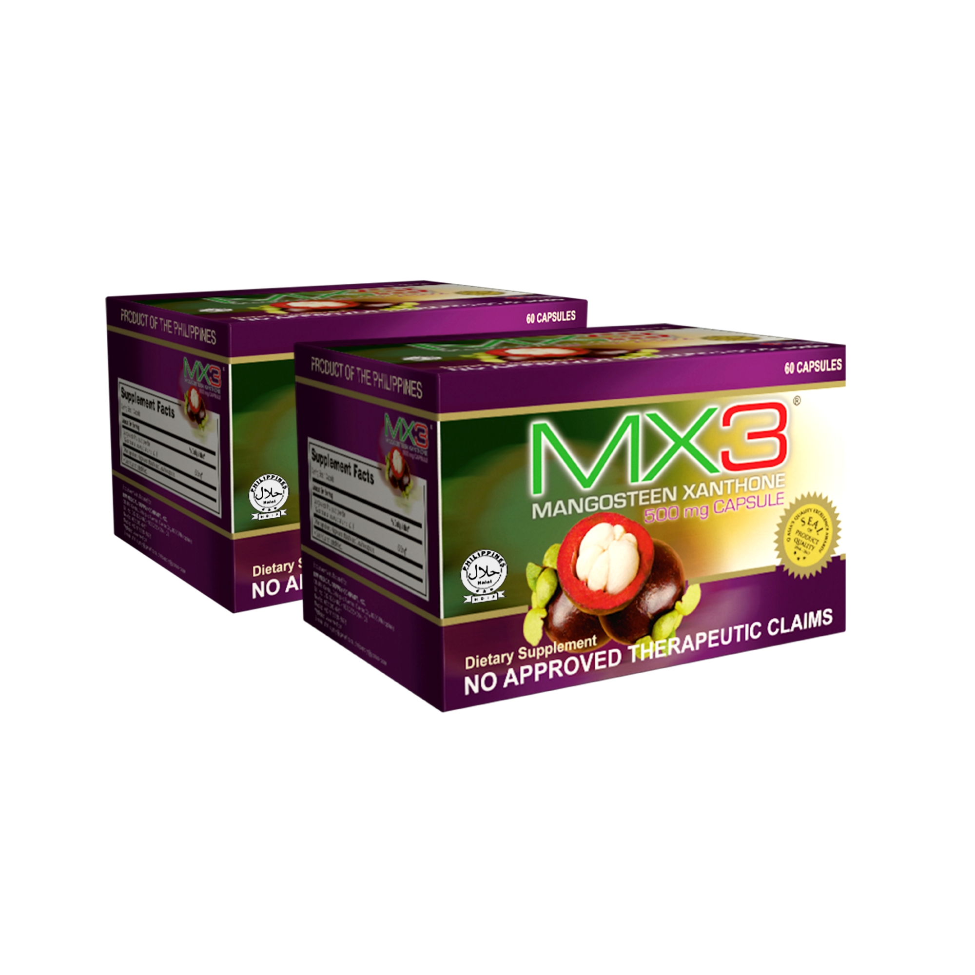 MX3 Capsule Mangostana Xanthone Set of 2 Lazada PH