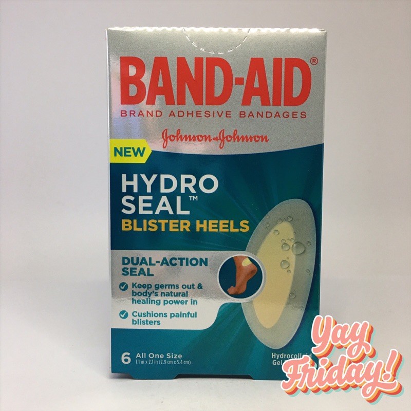 Band-Aid Hydro Seal Blister Heel Cushions 6 Count | Lazada PH