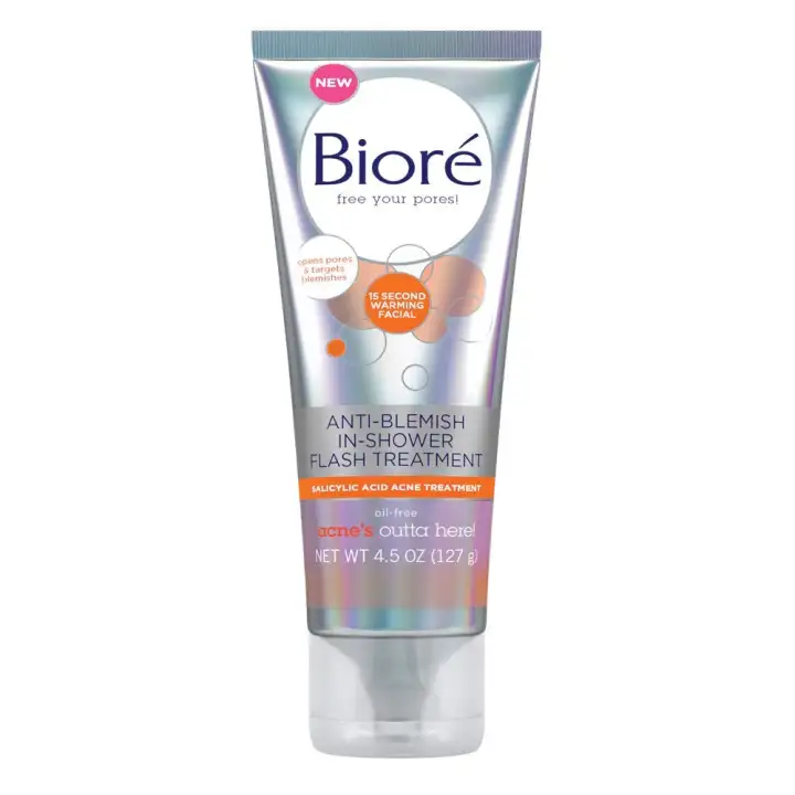 biore anti blemish cleansing foam